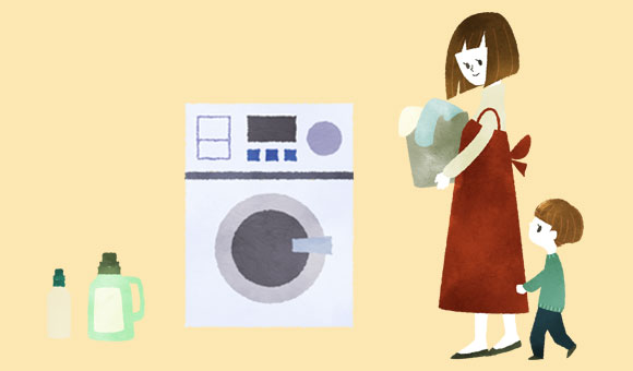 友人宅の洗濯槽を洗ってみた！