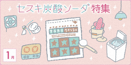 セスキ炭酸ソーダ特集